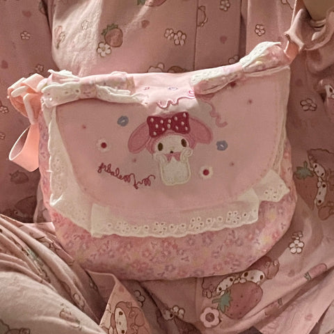 My Melody Sanrio Sweet Cute Girl Japanese Style Shoulder Messenger Bag