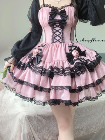 Original OP Lolita daily lolita sweet and spicy dress