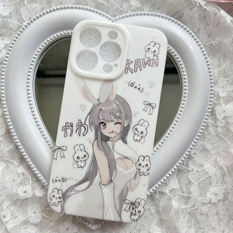 Pure Desire Anime Girl Apple Phone Case