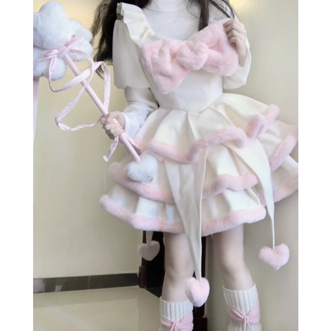 French Sweet Lolita Cute Dress Set