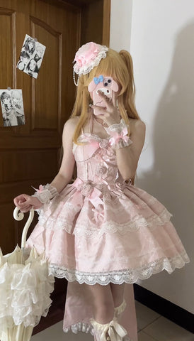 Coming of Age Ceremony Little Rose Lolita Dress