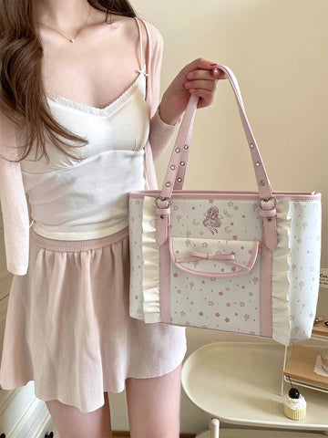 Girly original design Angel Tote Bag