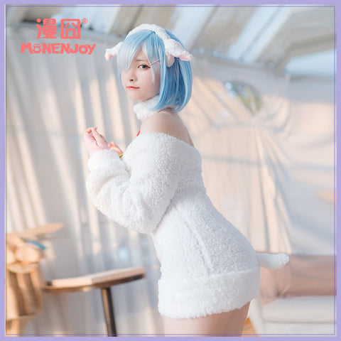 [ Re:Zero -Starting Life in Another World ] Rem Sheep Cosplay Costume