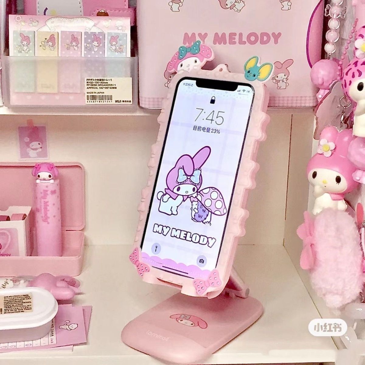Bow Melody and Mouse Silicone Phone Case - Jam Garden