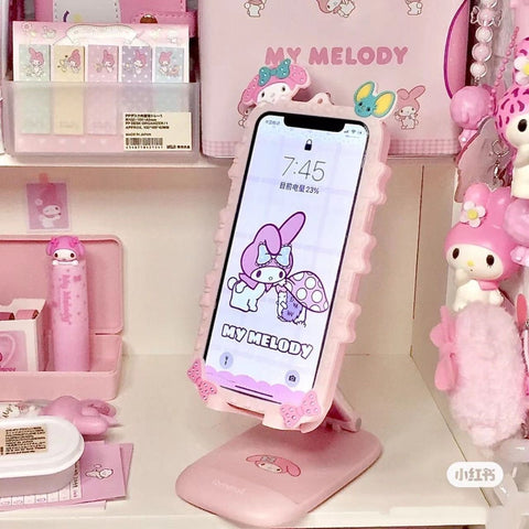 Bow Melody and Mouse Silicone Phone Case - Jam Garden