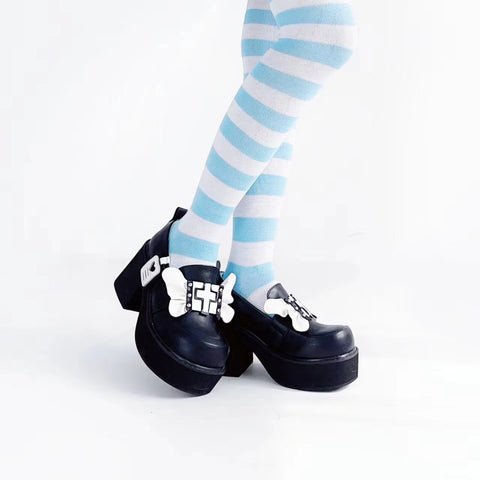 Lolita original punk sweet thick-soled shoes