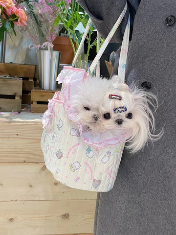 Pet handbag small dog cute small bag