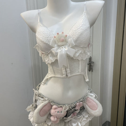 Summer cute sexy little meow top