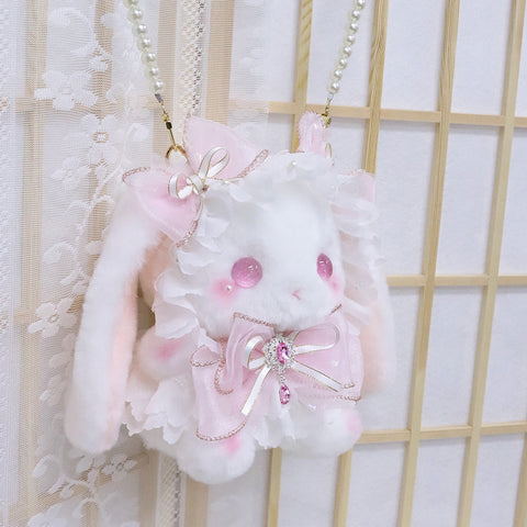 Handmade Lolita Rabbit Doll Bunny Bag