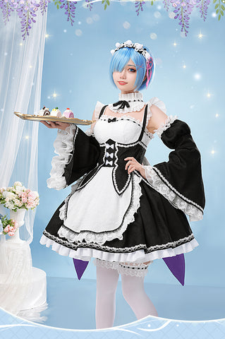Rem's cosplay maid outfit from scratch - Starting Life in Another World