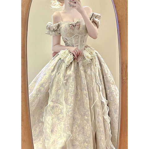 Pink lolita wedding dress