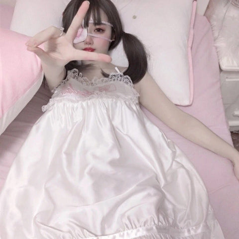 Lolita Summer Japanese Soft Girl Pajama Dress