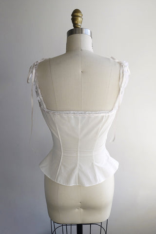 Lolita handmade designer suspenders white suspenders