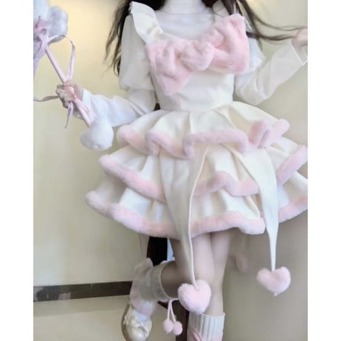 French Sweet Lolita Cute Dress Set