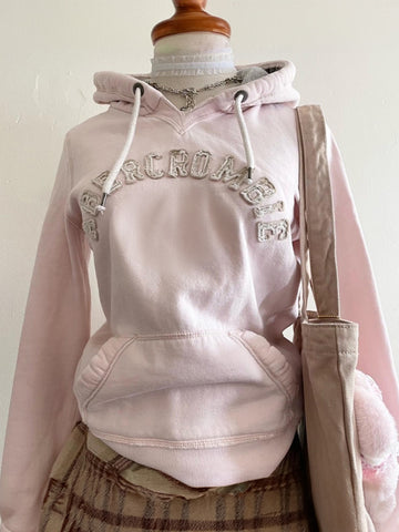 Original pink hooded sweatshirt women's suit