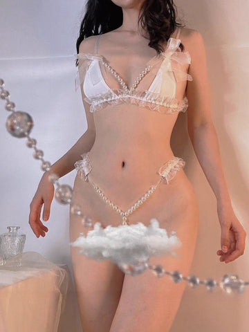 New sexy lingerie female hollow set