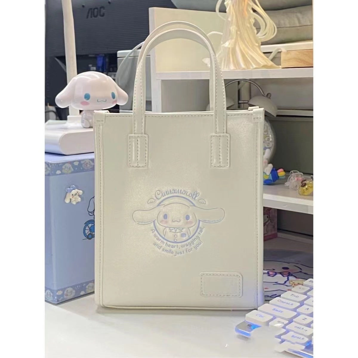 Sanrio Melody Sweet & Cute Bag (can be hand-held, cross-body) - Jam Garden