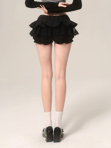 Black temperament and high-end bow skirt