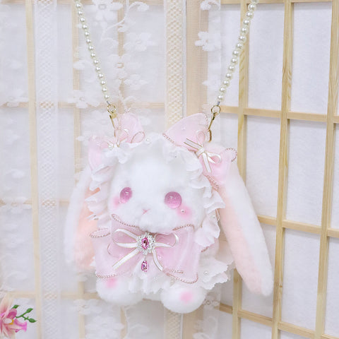 Handmade Lolita Rabbit Doll Bunny Bag