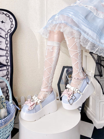 Punk thick-soled sweet and cool hot girl lolita shoes