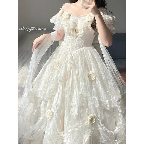 Runaway Princess Dress Lolita Fairy Long Dress