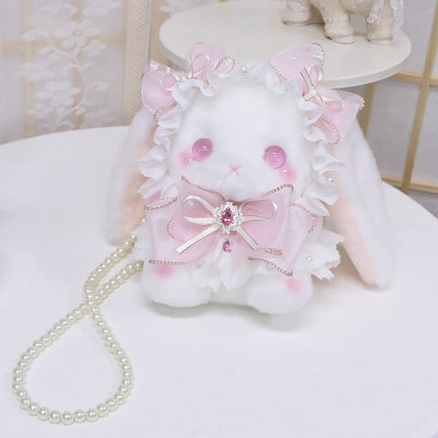 Handmade Lolita Rabbit Doll Bunny Bag