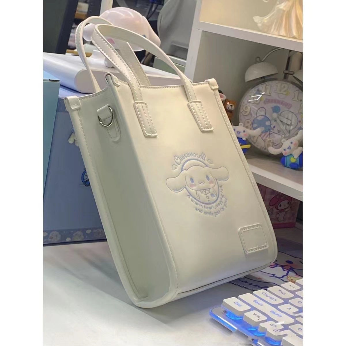 Sanrio Melody Sweet & Cute Bag (can be hand-held, cross-body) - Jam Garden