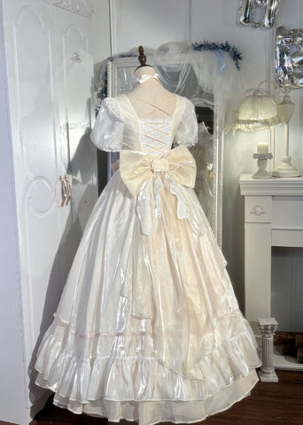 Colorful adult dress large wedding lolita dress
