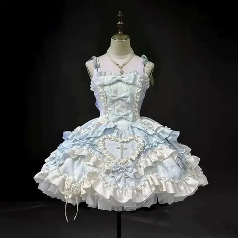 Original dress jsk daily light lolita princess dress