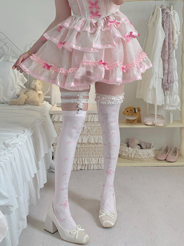 roji ballet rabbit Lolita socks for women