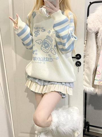 New design star soft lazy style sweater