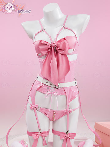 Surprise gift cosplay pink plush