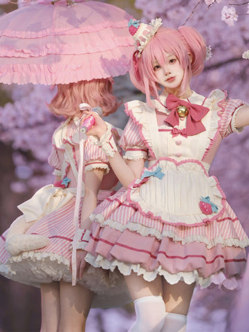 Sakura lolita original design berry bubble lolita