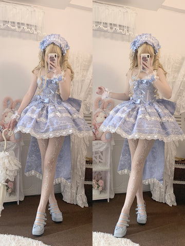 Coming of Age Ceremony Little Rose Lolita Dress