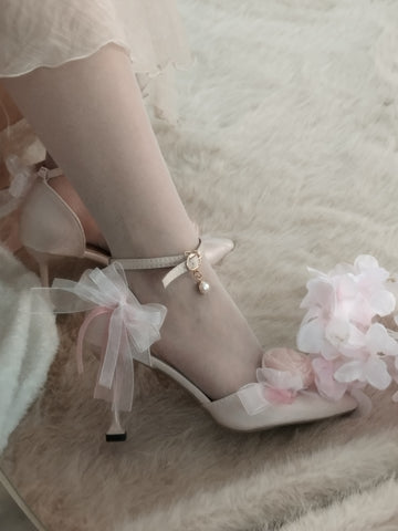 Hanayome original high heels lady lolita shoes