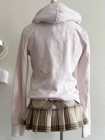 Original pink hooded sweatshirt women's suit