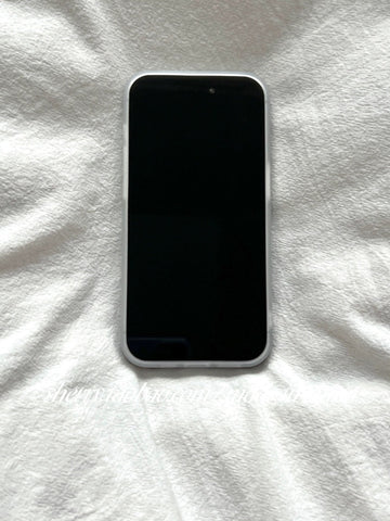 Gentle black polka dot mobile phone case