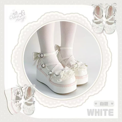 Original lolita shoes heightening mary jane shoes