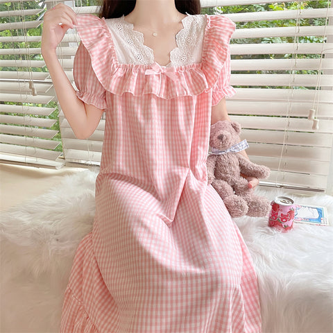 New short-sleeved cute princess style girl