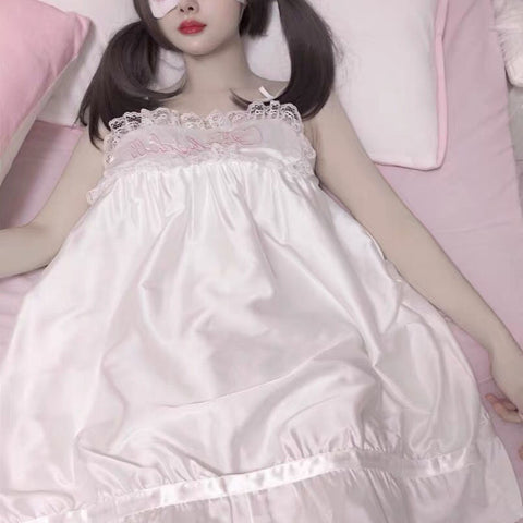 Lolita Summer Japanese Soft Girl Pajama Dress