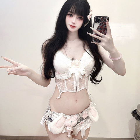 Summer cute sexy little meow top