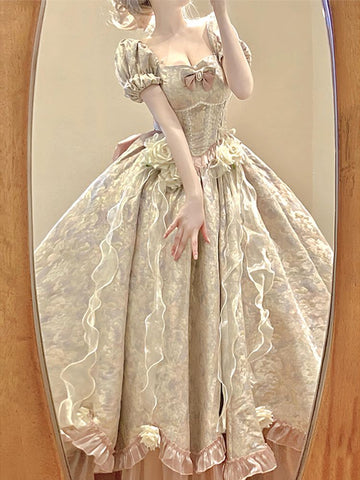 Pink lolita wedding dress