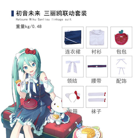 Hatsune Miku Sanrio linkage cos server