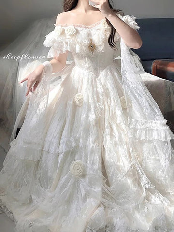 Runaway Princess Dress Lolita Fairy Long Dress