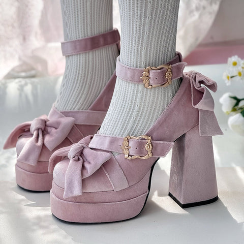 Window Doll Thick-soled Lolita High Heels