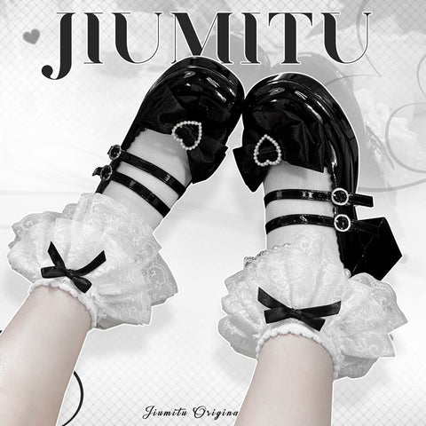 Original Lolita Japanese style all-match sweet high-heeled Mary Jane women's shoes