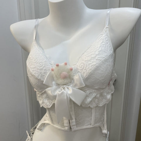 Summer cute sexy little meow top