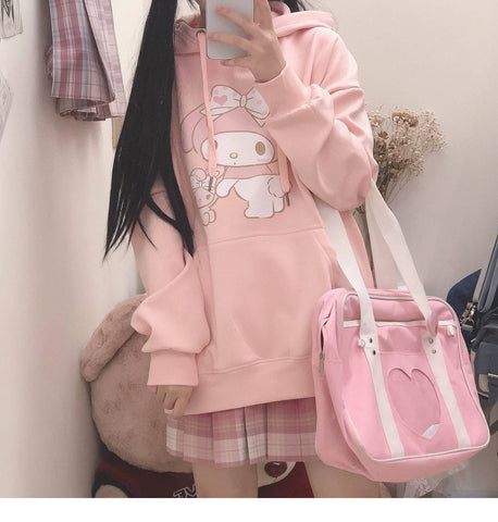 Tops Japanese style cute women's clothing cute girl sweet sweater