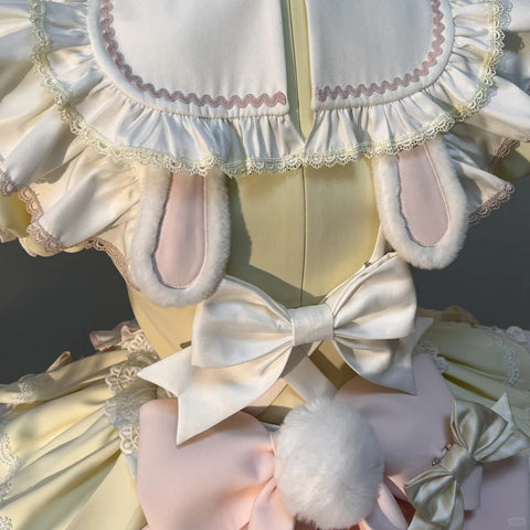 "Sweet Cute Bunny" Lolita Cake Dress-PRE SALE