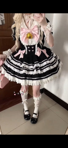 Teddy Bear Maid Lolita Dress